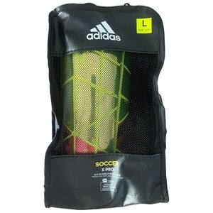 Adidas X Pro Slip In Shin Guards with Sleeves NEW